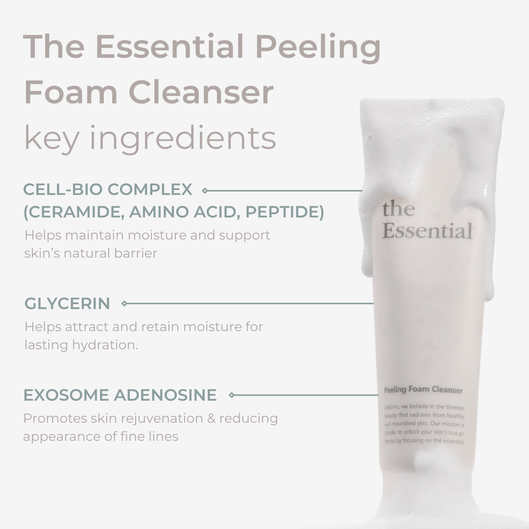 The Essential Peeling Foam Cleanser